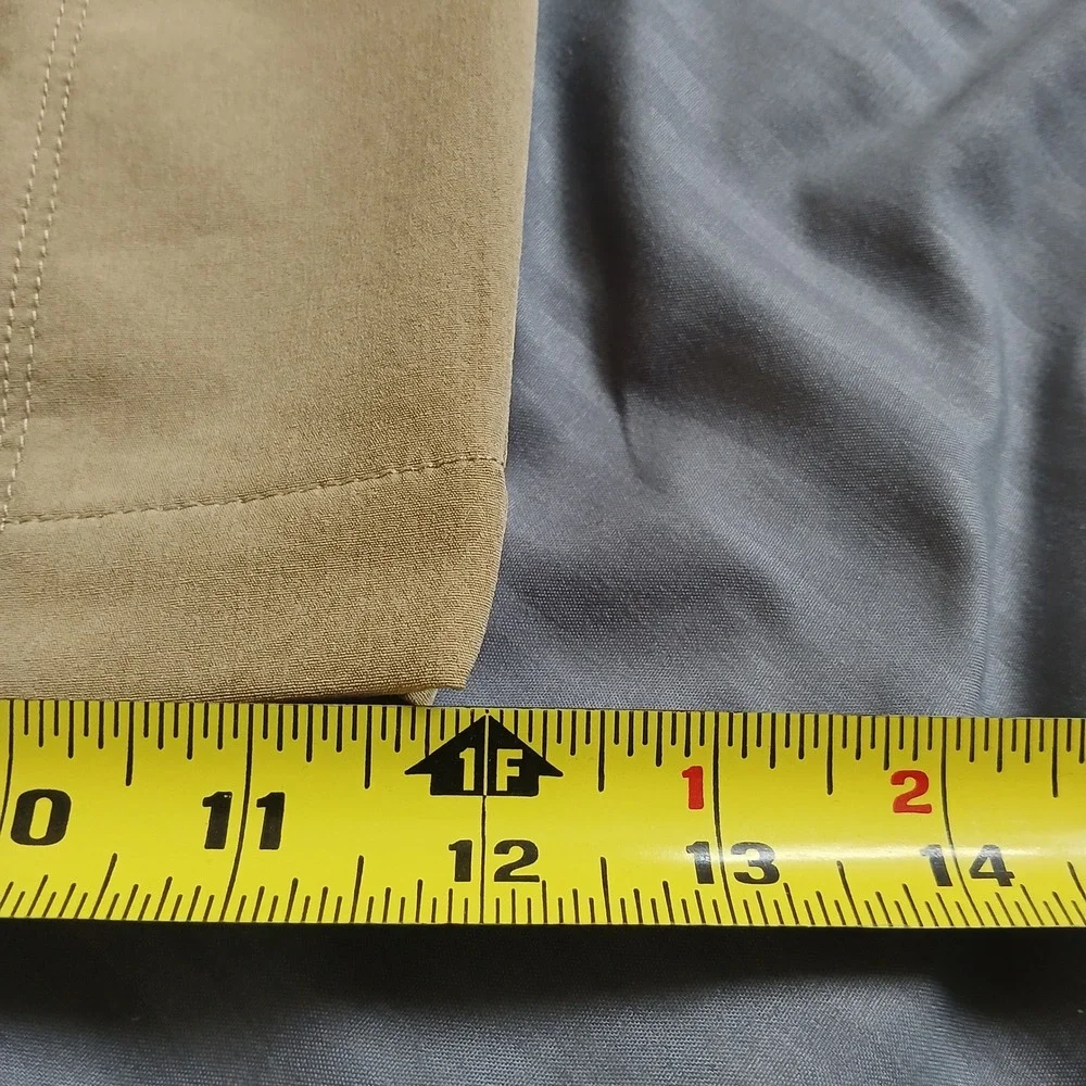 The North Face Hiking Shorts‎ Mens 38 Tan Khaki Technical Cargo Trail Utility
